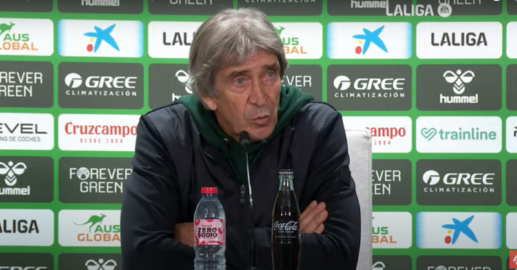 Pellegrini rueda de prensa betis