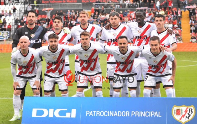 Once del Rayo Vallecano ante el Girona, jornada 21 1 once Rayo