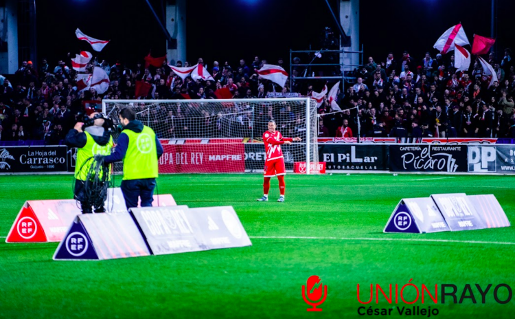 aficionados Rayo Unionistas Copa del Rey