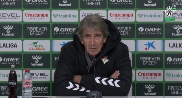 Pellegrini: "Tenemos que hacer un partido defensivamente como ofensivamente en calidad sabiendo que tenemos un rival complicado" 1 Pellegrini Betis Rayo