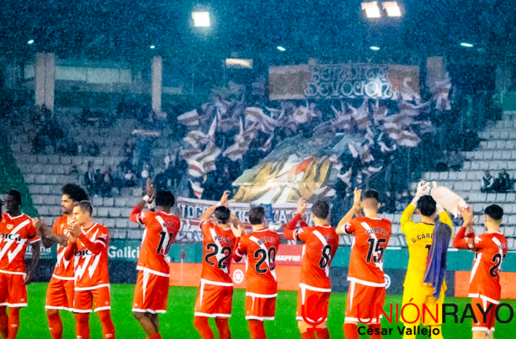 Afición Rayo desplazada a Ferrol en Copa Tifi