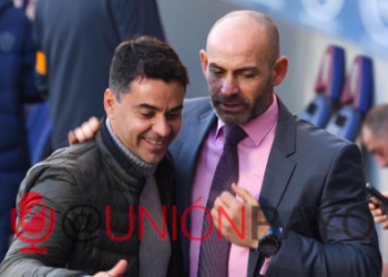 Paco Jémez y Michel entrenadores Rayo