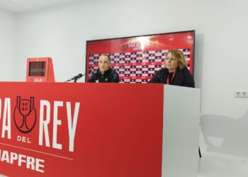 Javier Manjarin rueda de prensa racing de ferrol