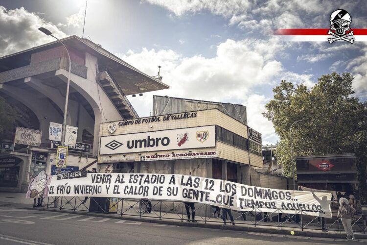 Protesta bukaneros rayo-celta