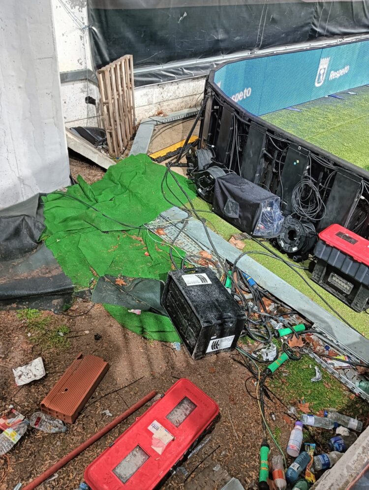 Aficion enfado vallecas