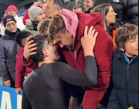 Dani Fernández estuvo presente en la victoria ante el Leganés 1 Camello y Dani Fernandez