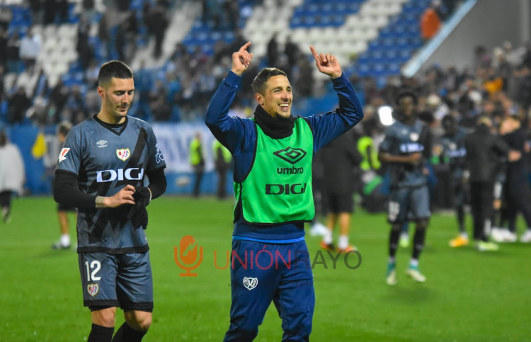 El Rayo Vallecano finalizará la 22ª jornada en puestos europeos 1 Trejo Rayo Leganés