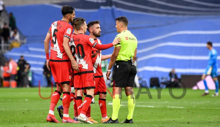 Gil Manzano. Rayo - Valladolid