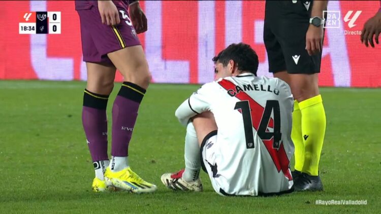 Sergio Camello lesionado