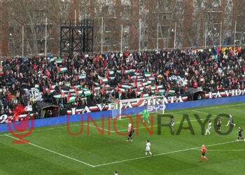 Bukaneros protesta israel