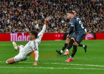 Rayo disparo Embarba Real Madrid