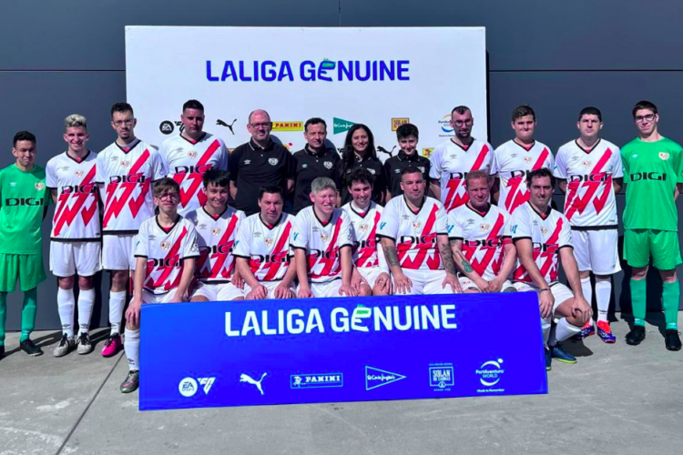 La Fundación Rayo Vallecano finaliza esta fase de LaLiga Genuine en A Coruña con una victoria y un empate 1 Fundación Rayo Vallecano LaLiga Genuine