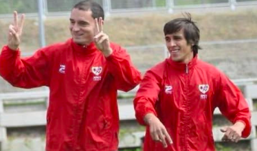 Óscar Trejo recuerda a Delibasic: "Una clase de persona magistral, con un corazón enorme" 1 Delibasic y Trejo. Vía: Instagram @oscar8trejo