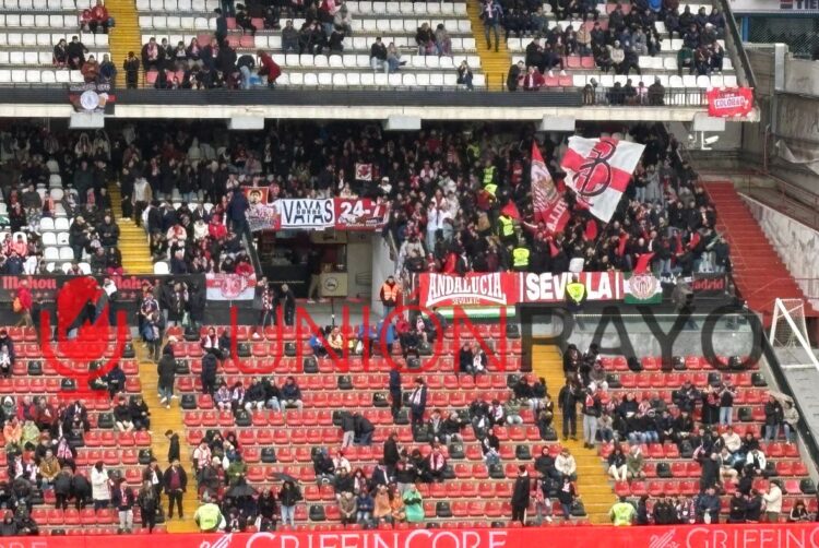 afición Sevilla Vallecas