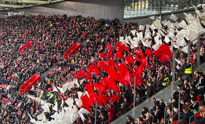 aficionados Rayo San Mamés