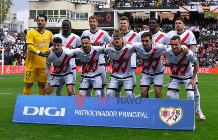 Once del Rayo Vallecano ante el Betis, jornada 36 1 once Rayo mercado