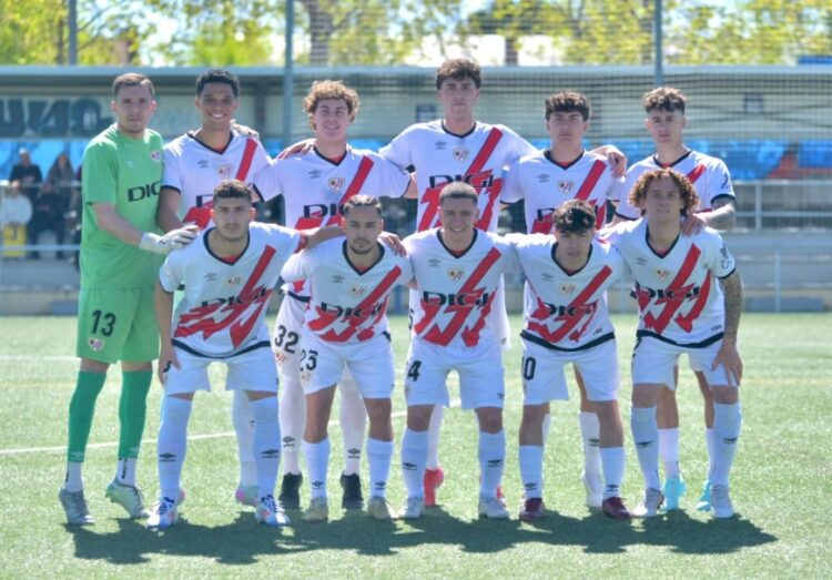 El Rayo B venció al Alcorcón B y el Rayo Femenino cayó derrotado ante el Pradejón 1 Rayo B