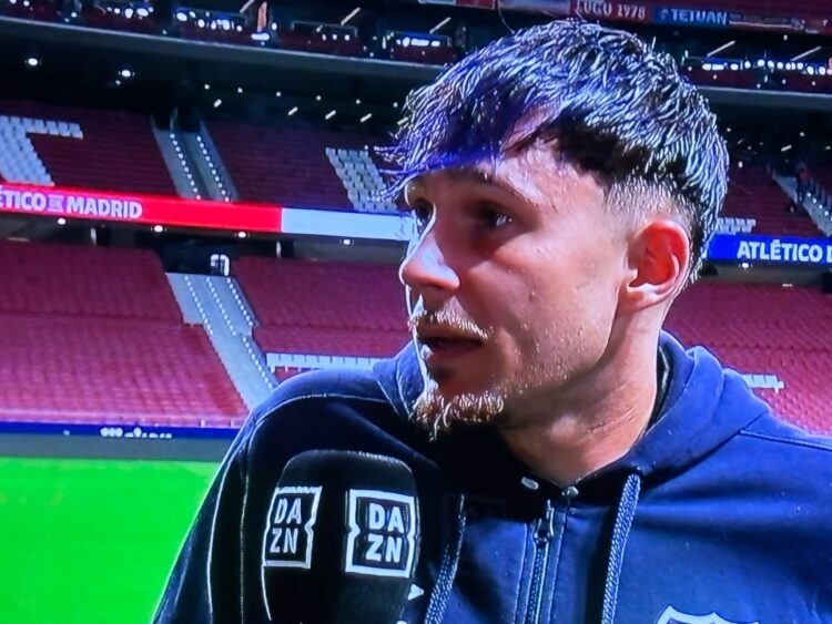 Ratiu, tras la derrota ante el Atlético: "Estoy aquí centrado, me quedan tres años de contrato y sinceramente estoy contento" 1 Ratiu declas atletico