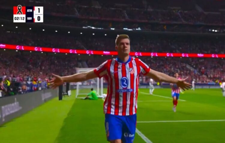 Sorloth Atleti gol