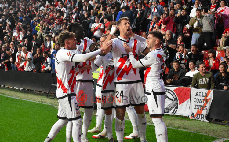 El Rayo Vallecano finaliza la jornada en Europa 1 Rayo