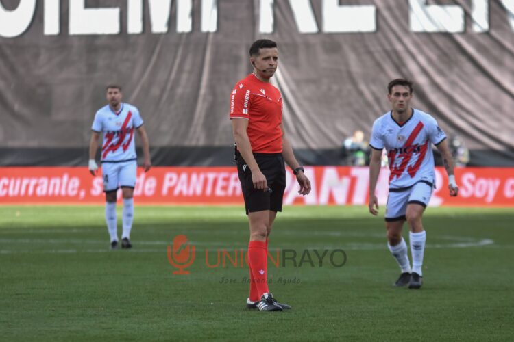 García Verdura arbitrará el Rayo Vallecano-Getafe