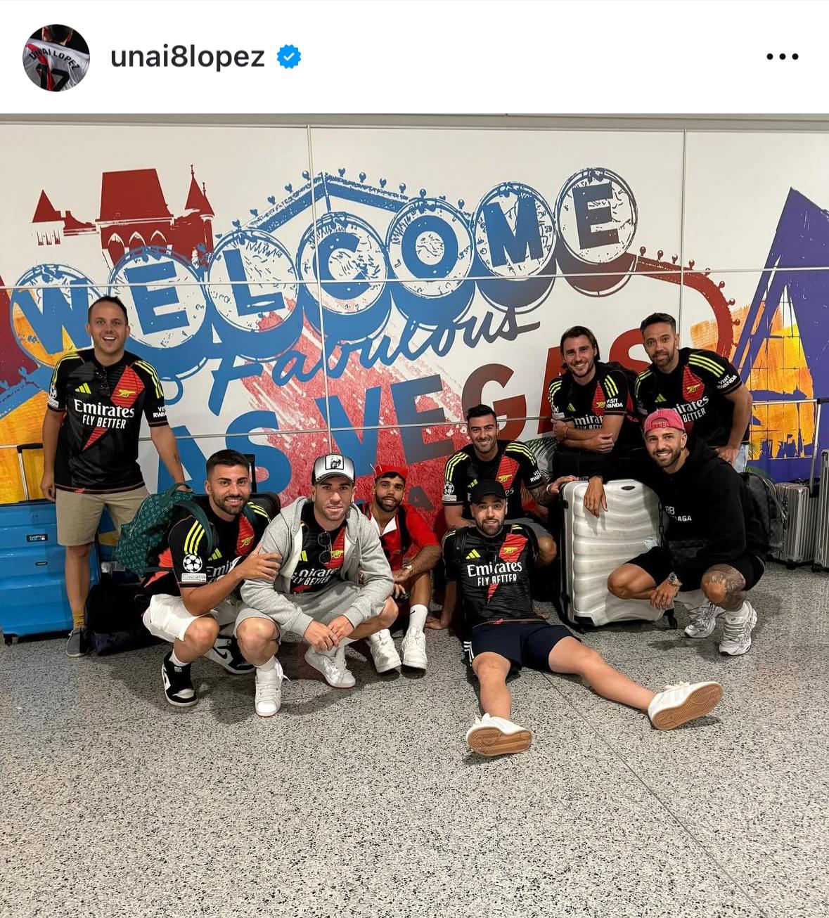 Los jugadores del Rayo Vallecano siguen disfrutando de sus vacaciones 3 Unai Lopez amigos