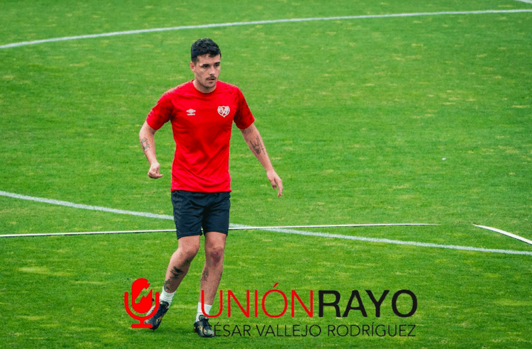 Camello vuelve a los entrenamientos con el Rayo 1 Camello entrenamiento Rayo