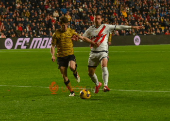 delanteros Rayo Sergi Guardiola