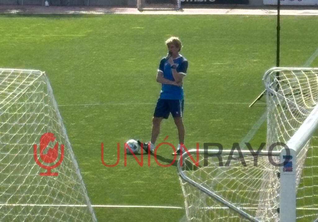 Javi Mallo Rayo entrenamiento