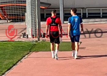 Raúl de Tomás entrenamiento Rayo