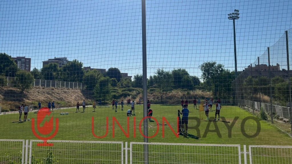El Rayo sigue su pretemporada sin RDT 3 Rayo entrenamiento