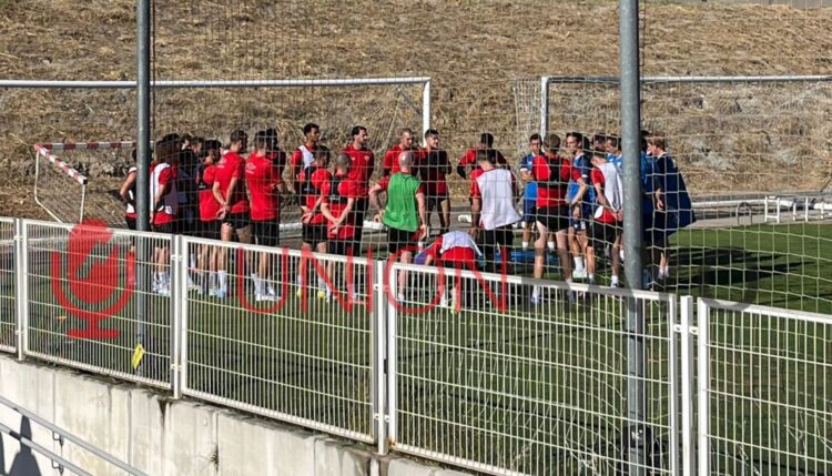 El Rayo Vallecano “esconde” sus cartas: segundo entrenamiento a puerta cerrada 1 entrenamiento Rayo sin Camello
