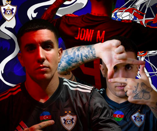 Joni Montiel, nuevo jugador del Qarabag 1 Joni Montiel Qarabag