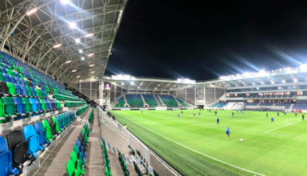 Szent estadio Neman Grodno Hungría