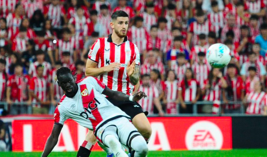 Sancet sigue su racha contra el Rayo Vallecano 2 Sancet Ciss Rayo Athletic