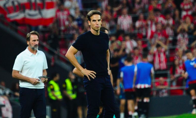 Iñigo repitió ante el Athletic el mismo once que ante el Girona, con distinto resultado 2 Íñigo Rayo