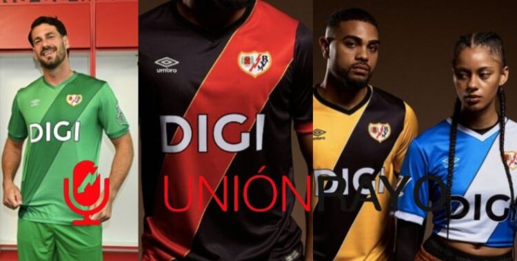 Umbro lanza cuatro camisetas de portero del Rayo con mensaje: "La franja roja sigue firme: historia, identidad y carácter" 1 Umbro camisetas portero Rayo