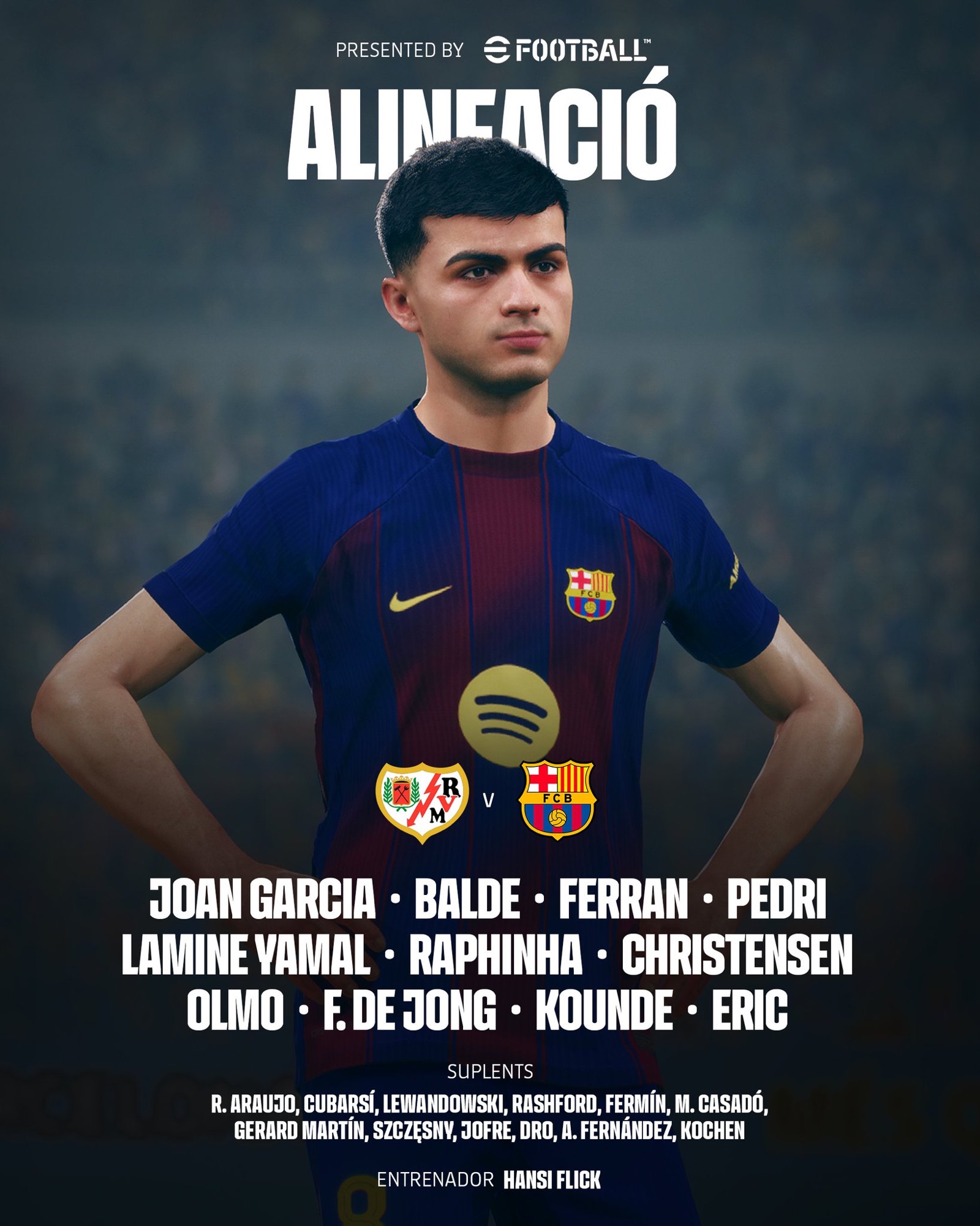 Once del Barça ante el Rayo Vallecano en la 3ª jornada de LaLiga 2 img 0245 1