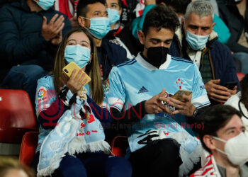 aficionados Celta Rayo Vallecas