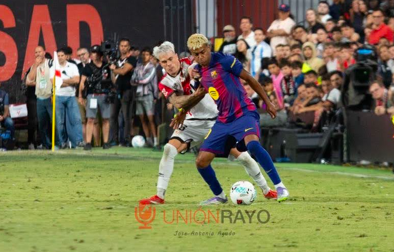 Contracrónica Rayo 1-1 Barcelona: "El camino contrario" 2 Pep Chavarría Lamine Yamal Rayo Barcelona
