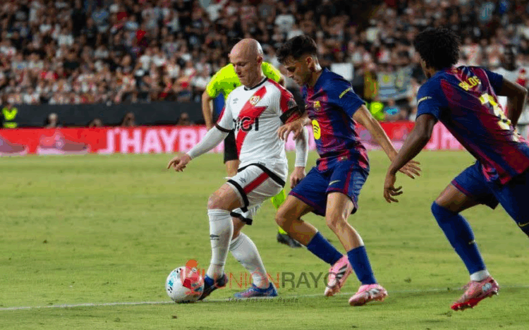 Contracrónica Rayo 1-1 Barcelona: "El camino contrario" 1 Rayo Barcelona