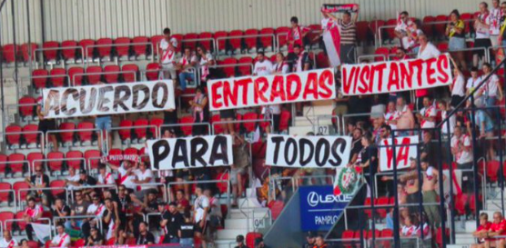 Rayo afición El Sadar