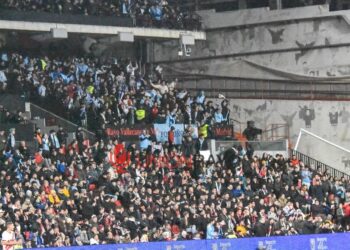 aficionados Celta Rayo Vallecas