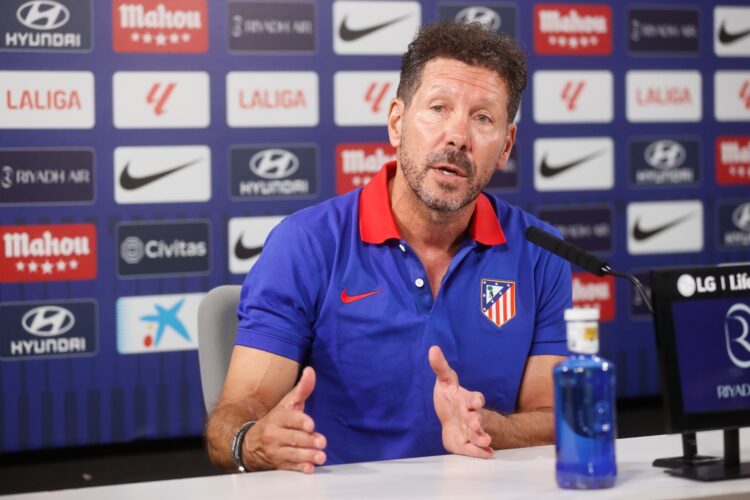 Simeone en la previa del Atlético de Madrid – Rayo: “El Rayo juega bien, tiene mucha presión y velocidad” 1 Cholo Simeone