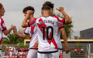 Samu Becerra brilló en el estreno del Rayo B 2 IMG 8749