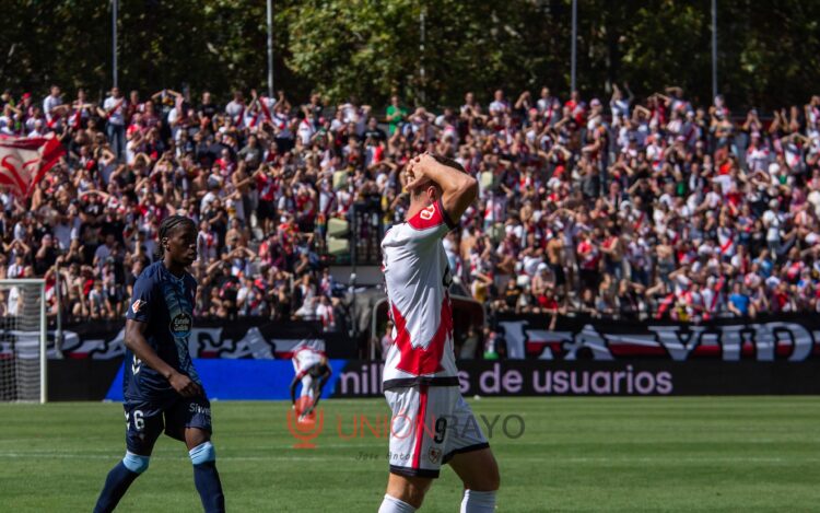 El Rayo convence, pero no vence: cinco jornadas consecutivas sin ganar 1 IMG 8919