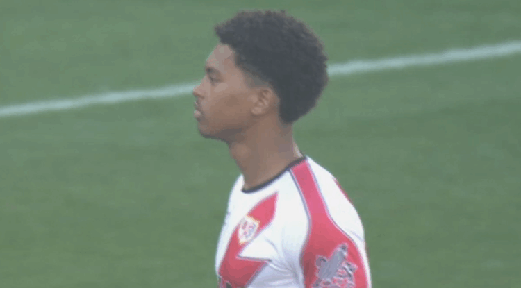 Debut de Jozhua Vertrouwd con el Rayo en LaLiga 1 Vertrouwd debuta laliga