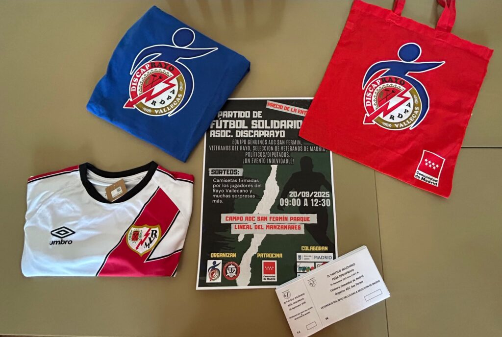 Discap Rayo partido benéfico