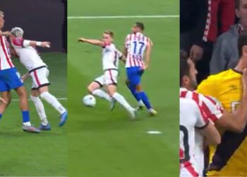 polemica atleti rayo llorente