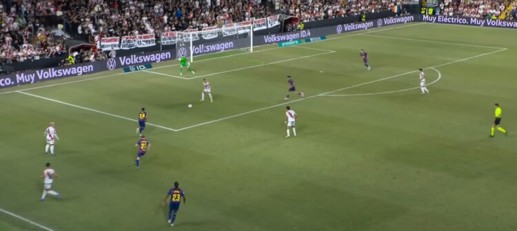 Gol anulado de frutos: Fuente de la imagen: LALIGA